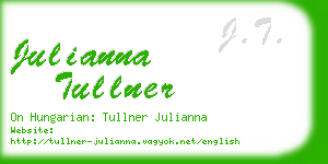 julianna tullner business card